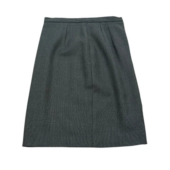 Women’s Vintage Valerie Steven’s Collection skirt wool green/black y2k - Picture 5 of 5